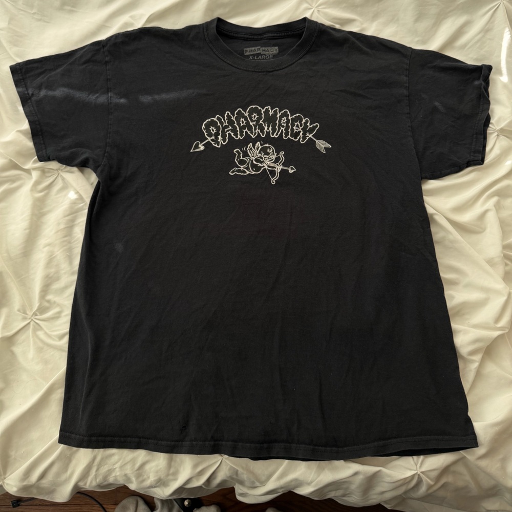 Pharmacy angel Black Graphic Men's Tee